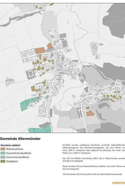 Flächenpotenziale und Flächensparen in der Region Augsburg