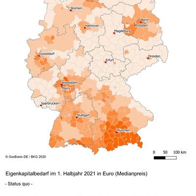 Regionaler Eigenkapitalbedarf - Modellrechnungen