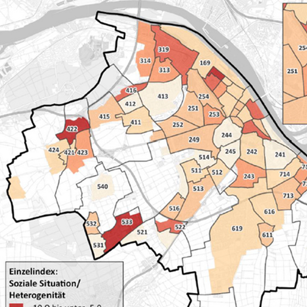 Sozialraumanalyse für die Stadt Mainz