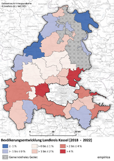 Sozialatlas 2024 für den Landkreis Kassel