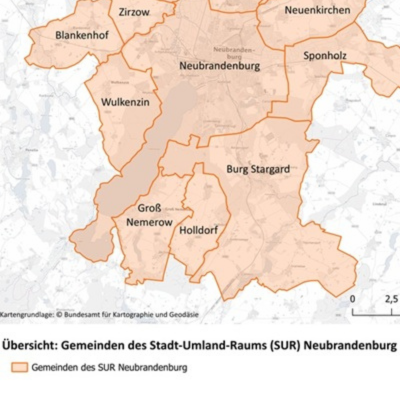 Fortschreibung Rahmenplan Stadt-Umland-Raum Neubrandenburg – Teilkonzept Wohnen und Gewerbe
