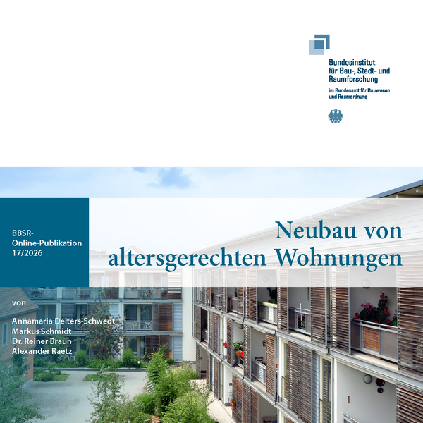 Neubau von altersgerechten Wohnungen – Beitrag zur Versorgungssituation 