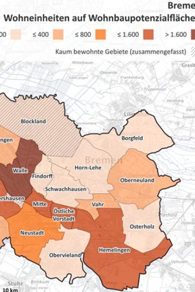 Wohnraumbedarfsprognose für die Stadt Bremen