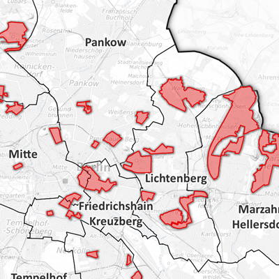 Untersuchung Berliner Großsiedlungen