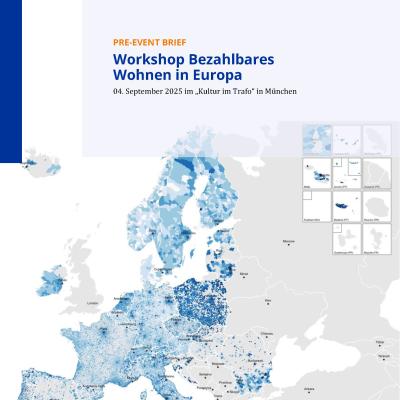 Workshop Bezahlbares Wohnen in Europa
