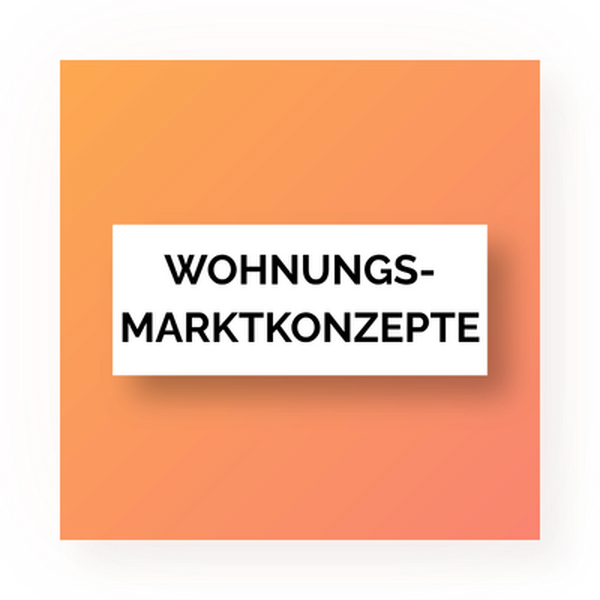 Produkt: Wohnungsmarktkonzepte